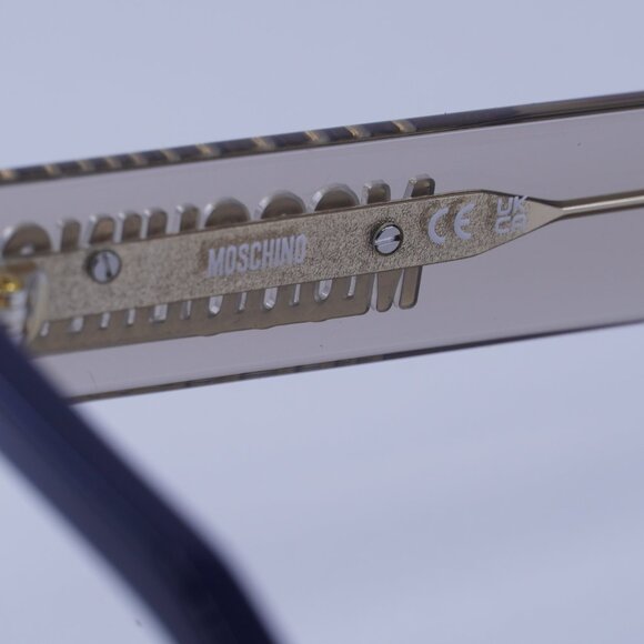 Moschino MOS645 0PJP 00 Eyeglasses Blue/Transparent 54mm Square Frame - Picture 6 of 10